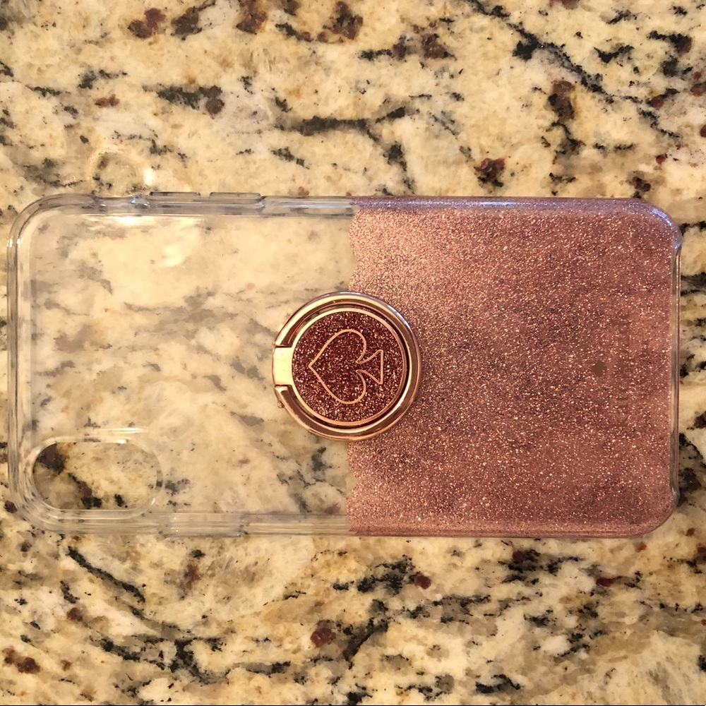 Kate spade I phone x case with ring
